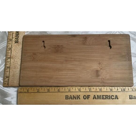 Bamboo Wood California Sun Fun License Plate Sign Charcuterie Board Error 715 - Picture 3 of 3